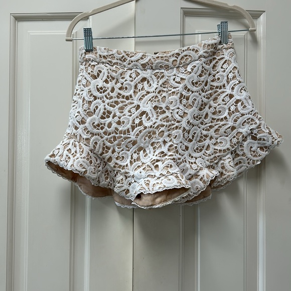 DO+BE size small two piece white lace set - Picture 2 of 10